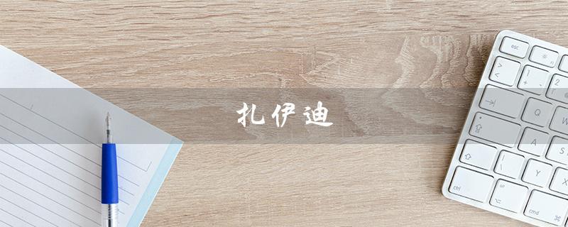 扎伊迪（扎伊迪现状是什么）