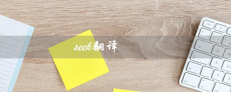 seek翻译（seek的中文翻译是什么）