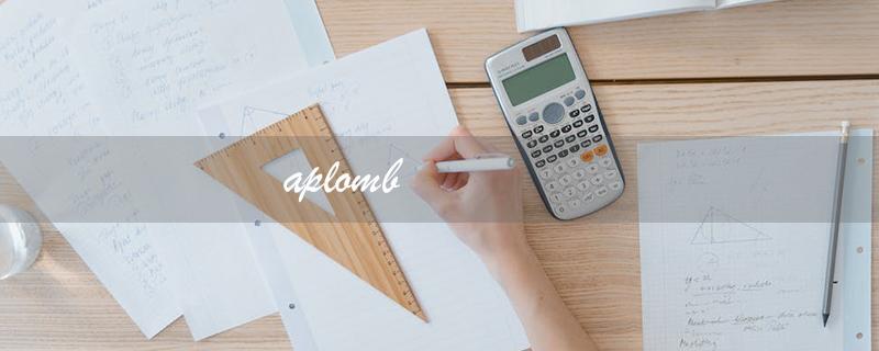 aplomb（aplomb的意思是什么）