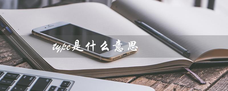 type是什么意思（编程中的type）