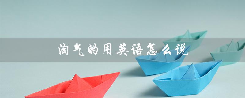 淘气的用英语怎么说（如何用英语表达淘气）