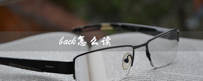 back怎么读（back的音标是什么）