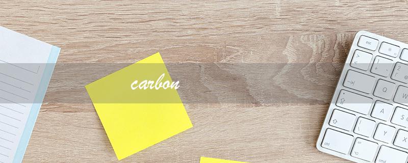 carbon（二氧化碳是什么）